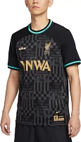 Nike Adult Liverpool FC x LeBron James 2023-2024 Black Replica Jersey