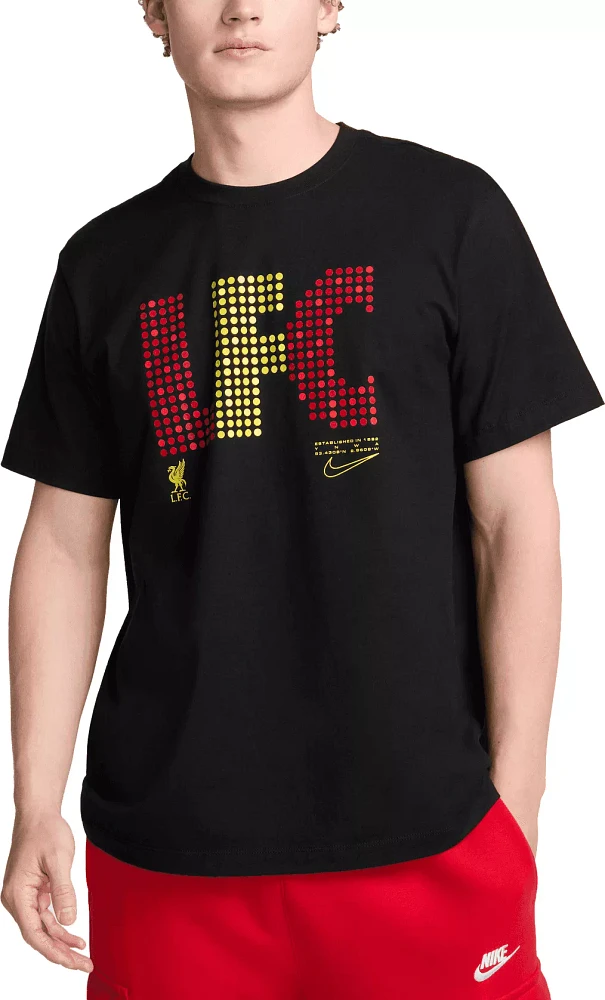 Nike Adult Liverpool FC Lights Black T-Shirt