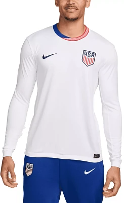 Nike Adult USMNT 2024 Home Long Sleeve Replica Jersey