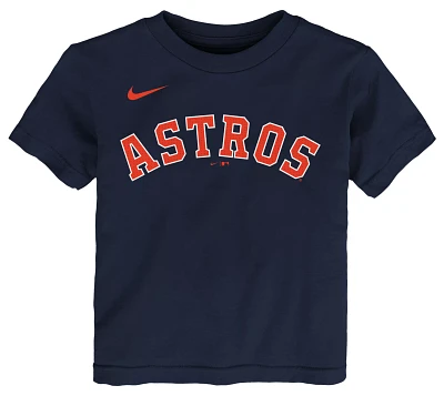 Nike Toddler Houston Astros José Altuve #27 Navy Home T-Shirt