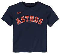 Nike Toddler Houston Astros José Altuve #27 Navy Home T-Shirt