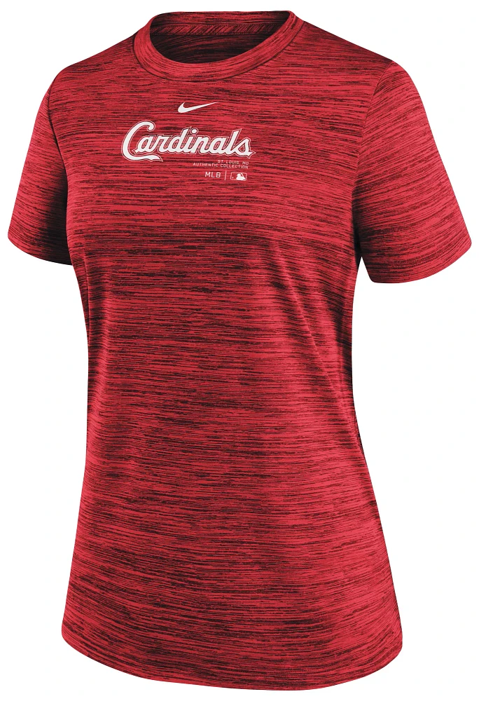 Nike Women's St. Louis Cardinals Red Authentic Collection Velocity T-Shirt