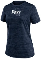 Nike Women's Tampa Bay Rays Navy Authentic Collection Velocity T-Shirt