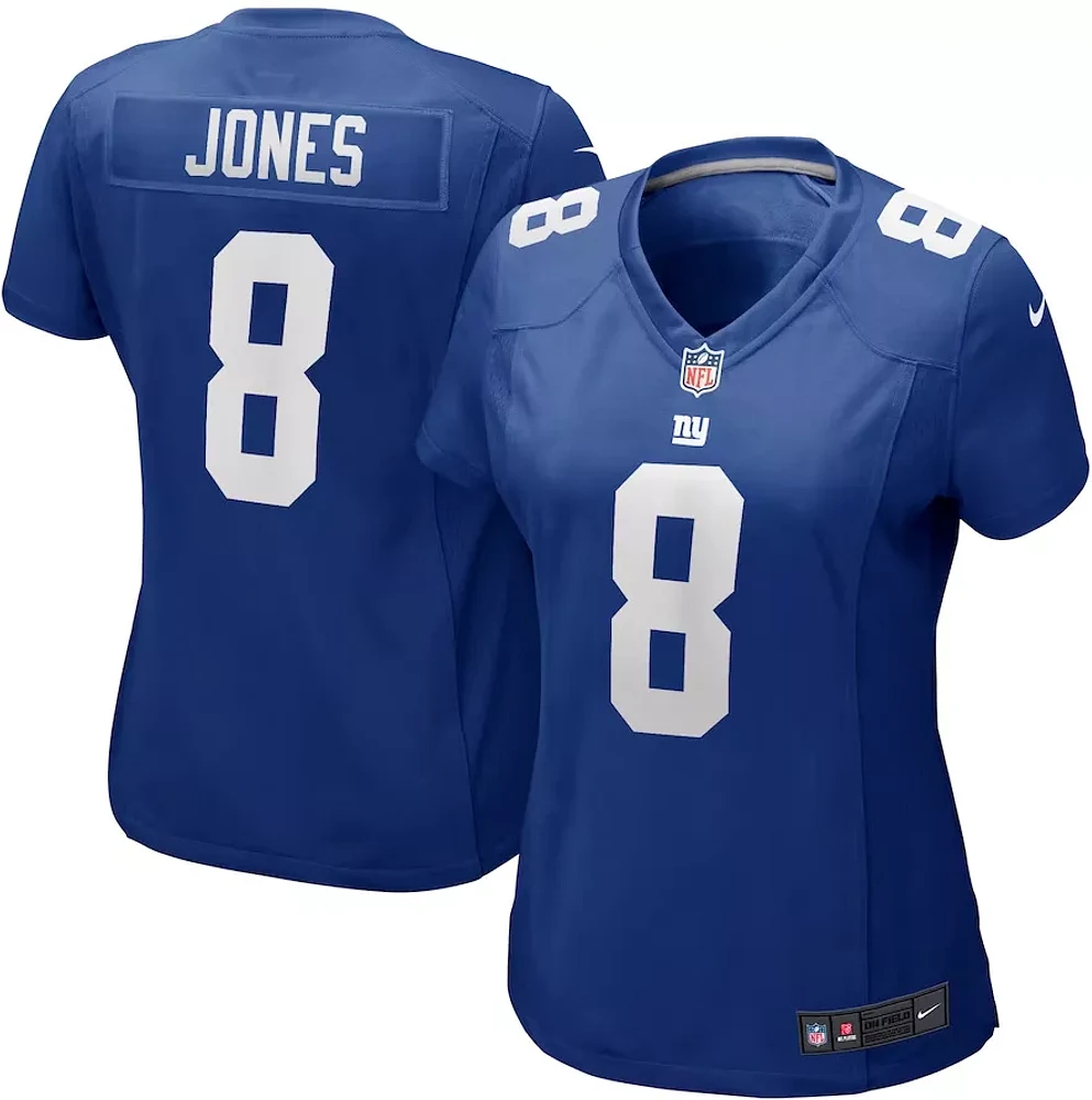 Nike Women's New York Giants Daniel Jones #8 Royal Game Jersey