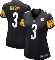 Nike Women's Pittsburgh Steelers Russell Wilson #3 Black Game Jersey