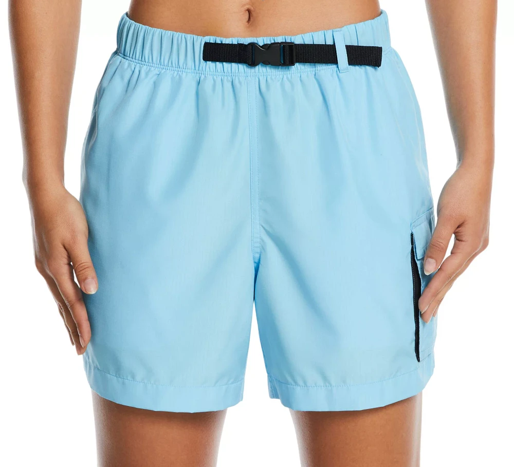 Nike Women's Voyage Cargo Cover-Up Shorts