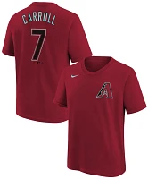 Nike Youth Arizona Diamondbacks Corbin Carroll #7 Red T-Shirt