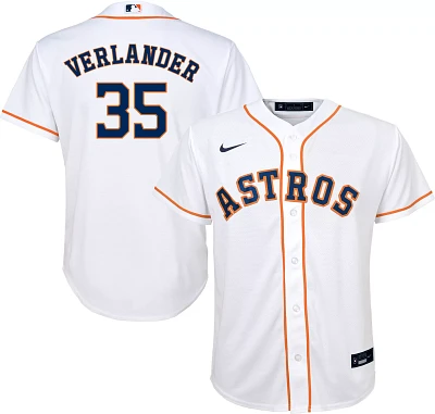 Nike Youth Houston Astros Justin Verlander #35 White Home Cool Base Jersey