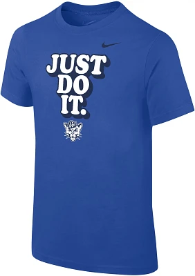 Nike Youth BYU Cougars Blue Core Cotton 'Just Do It' T-Shirt