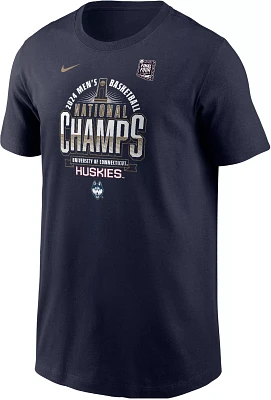 Nike Youth UConn Huskies 2024 NCAA Men's Basketball March Madness National Champs Locker Room T-Shirt