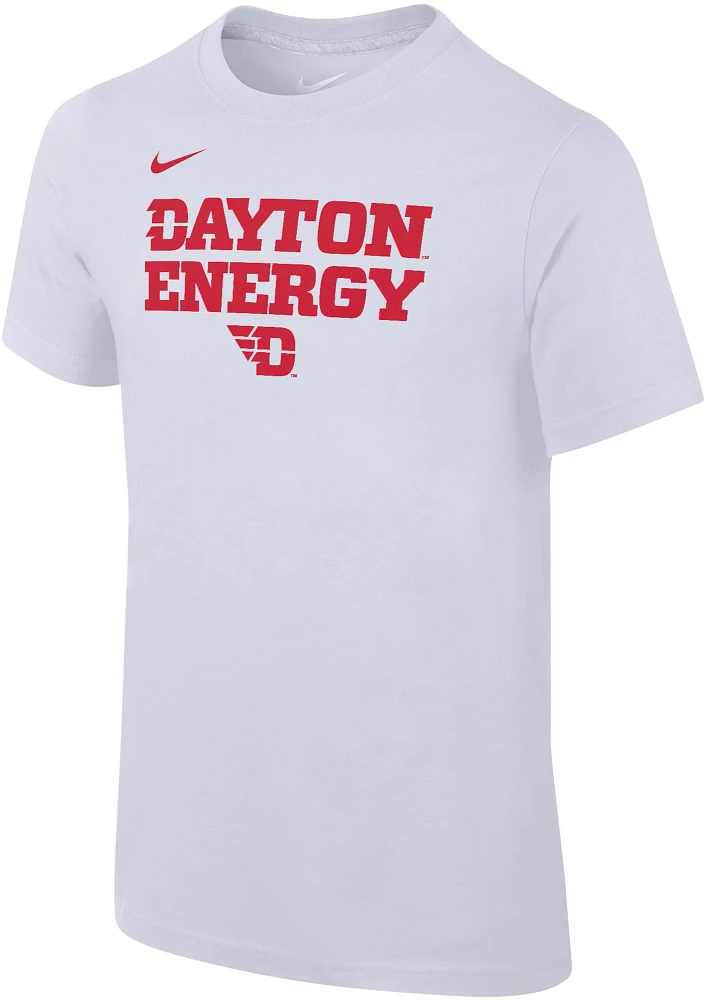 Nike Youth Dayton Flyers White Dri-FIT 'Energy' Bench T-Shirt