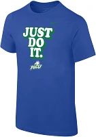 Nike Youth Florida Gulf Coast Eagles Cobalt Blue Core Cotton 'Just Do It' T-Shirt