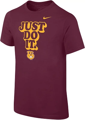 Nike Youth Minnesota Golden Gophers Maroon Core Cotton 'Just Do It' T-Shirt
