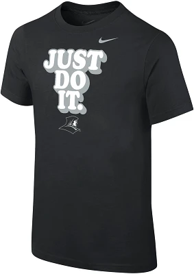Nike Youth Providence Friars Black Core Cotton 'Just Do It' T-Shirt