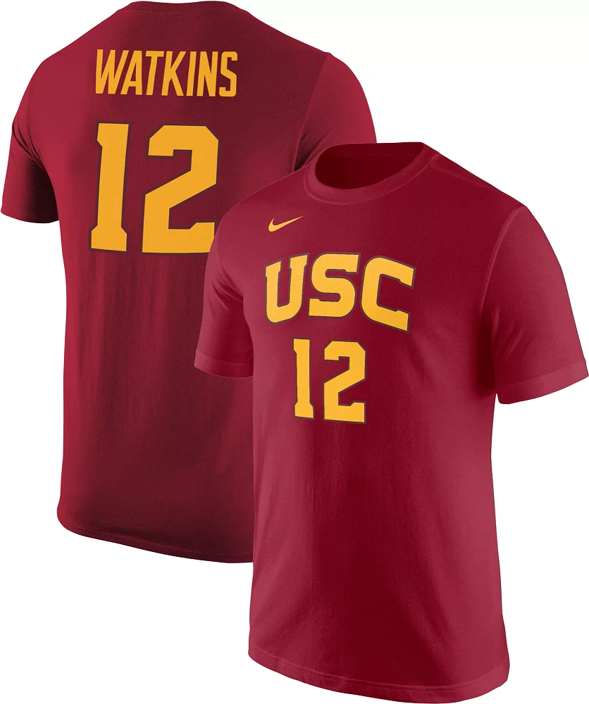 Nike Men's USC Trojans #12 Cardinal JuJu Watkins Jersey T-Shirt