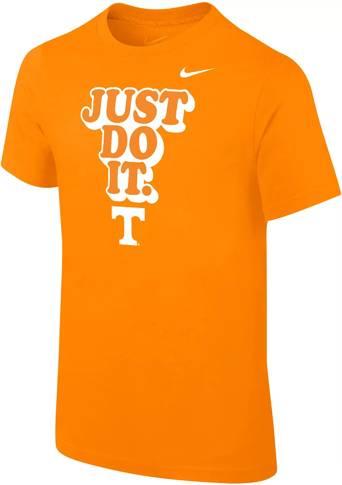 Nike Youth Tennessee Volunteers Orange Core Cotton 'Just Do It' T-Shirt