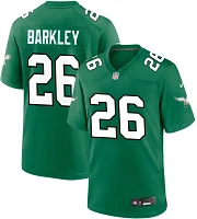 Nike Youth Philadelphia Eagles Saquon Barkley #26 Kelly Green Game Jersey