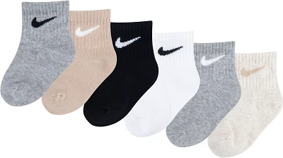 Nike Swoosh Infant Ankle Socks 6-Pack