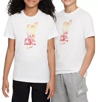 Nike Youth Liverpool FC Crest White T-Shirt