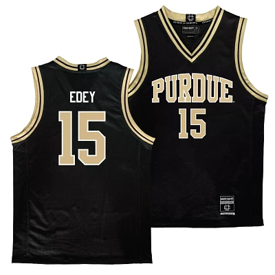 Campus Ink Adult Purdue Boilermakers #15 Black Zach Edey Replica Basketball Jersey