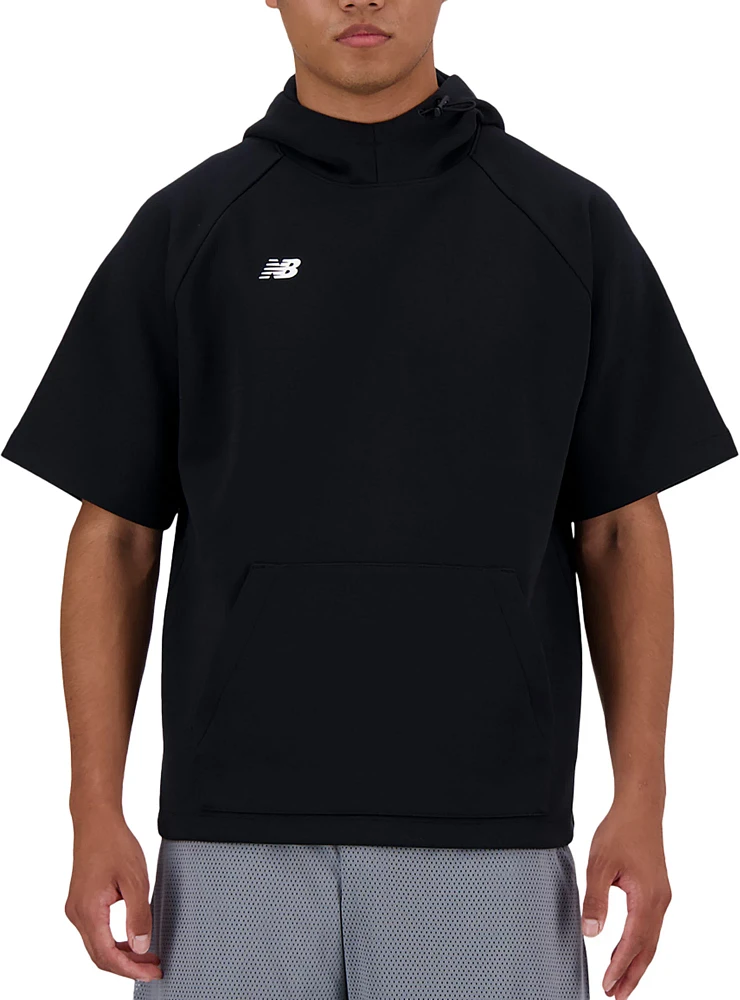 New Balance Men's Athletics BP Fleece Short Sleeve Hoodie