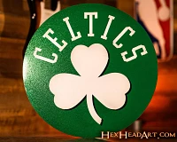 Hex Head Boston Celtics 22" Shamrock Sign