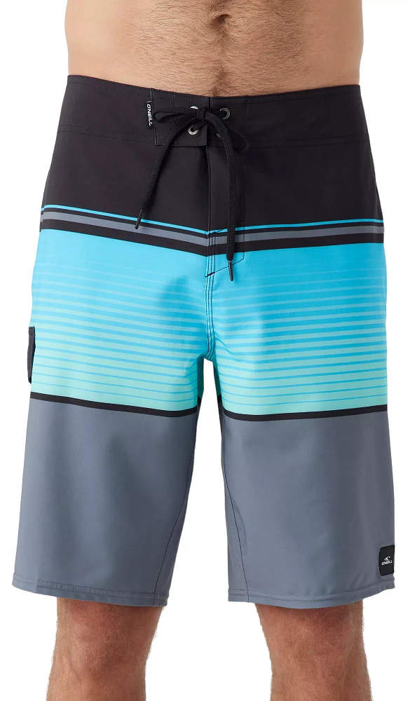 O'Neill Men's Lennox Stripe Quick-Drying 21 in. Boardshorts