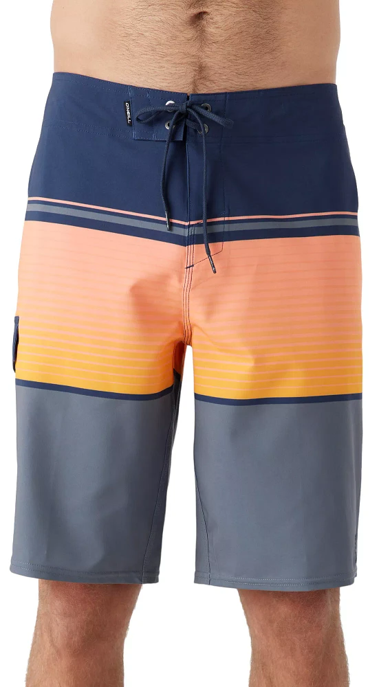 O'Neill Men's Lennox Stripe Quick-Drying 21 in. Boardshorts