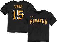 Nike Toddler Pittsburgh Pirates Oneil Cruz #15 Black T-Shirt