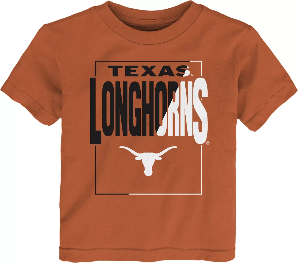 Gen2 Toddler Texas Longhorns Orange Coin Toss T-Shirt