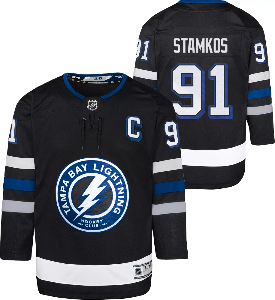 NHL Youth Tampa Bay Lightning Steven Stamkos #91 Alternate Premier Jersey