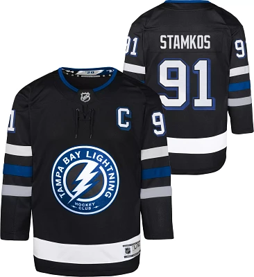 NHL Youth Tampa Bay Lightning Steven Stamkos #91 Alternate Premier Jersey