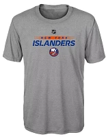 MLS Youth New York Islanders Wordmark Grey T-Shirt