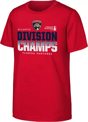 NHL Youth 2023-2024 Division Champions Florida Panthers T-Shirt