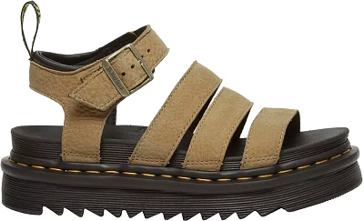 Dr. Martens Women's Blair Tumbled Nubuck Leather Sandals