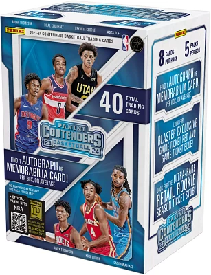 2023-24 Panini Contenders Basketball Blaster Box