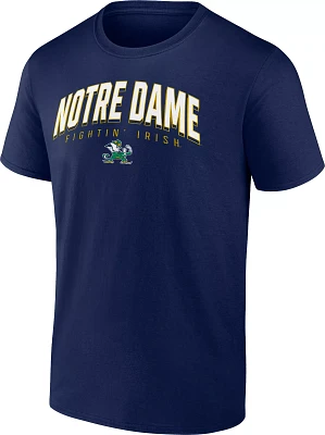 NCAA Men's Notre Dame Fighting Irish Navy Skyward Logo T-Shirt