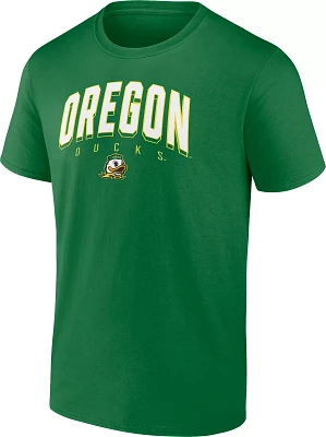 NCAA Men's Oregon Ducks Green Wordmark Logo T-Shirt