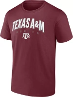 NCAA Men's Texas A&M Aggies Maroon Skyward Logo T-Shirt