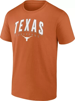 NCAA Men's Texas Longhorns Burnt Orange Skyward Logo T-Shirt