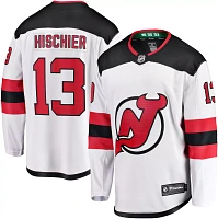 NHL Adult New Jersey Devils Nico Hischier #13 Away Replica