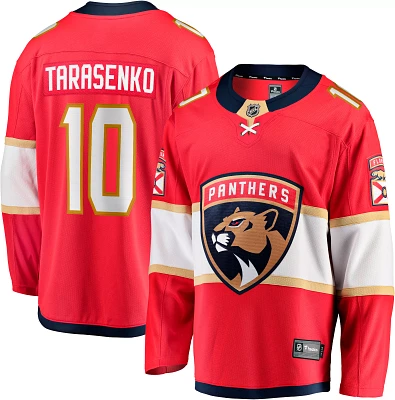 NHL Adult Florida Panthers Vladimir Tarasenko #10 Home Replica Jersey