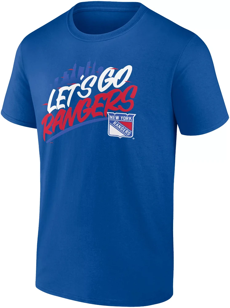 NHL Adult New York Rangers Hometown Blue T-Shirt