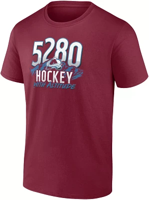 NHL Adult Colorado Avalanche Hometown Maroon T-Shirt