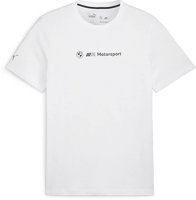 Puma Adult BMW Racing White Logo Graphic T-Shirt