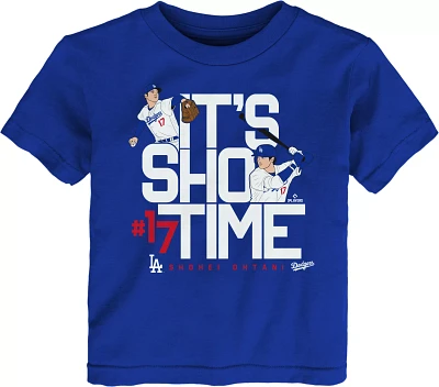 MLB Team Apparel Toddler Los Angeles Dodgers Shohei Ohtani Blue T-Shirt
