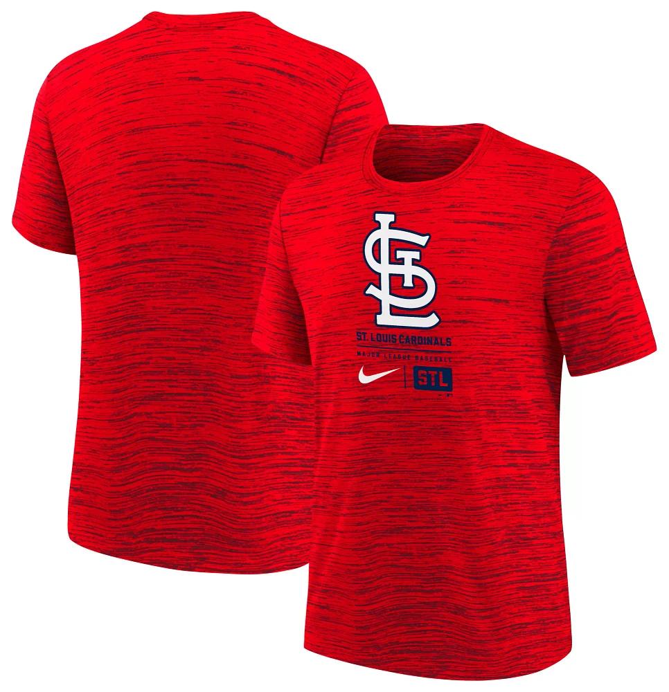 Nike Youth St. Louis Cardinals Red Logo Velocity T-Shirt