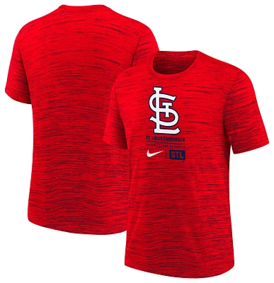 Nike Youth St. Louis Cardinals Red Logo Velocity T-Shirt