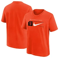 Nike Youth San Francisco Giants Orange Swoosh Lock T-Shirt