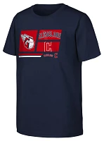 MLB Team Apparel Youth Cleveland Guardians Navy Multi Hit T-Shirt
